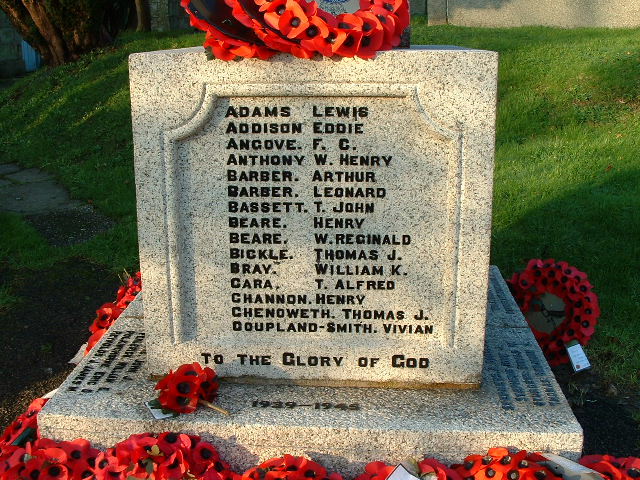 HELSTON WAR MEMORIAL