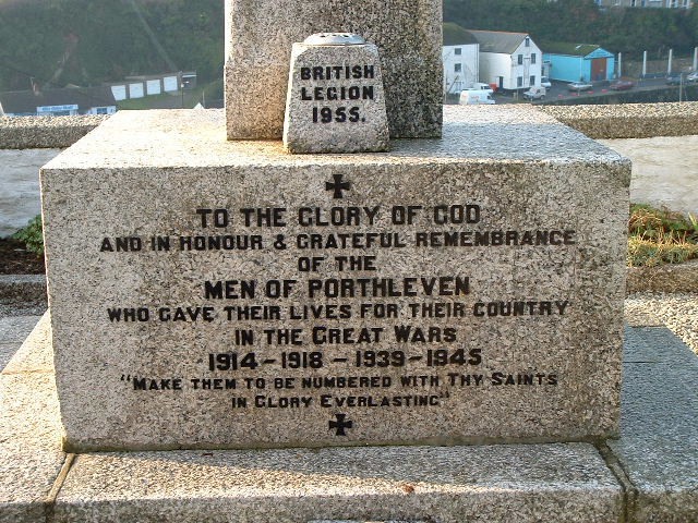 PORTHLEVEN WAR MEMORIAL