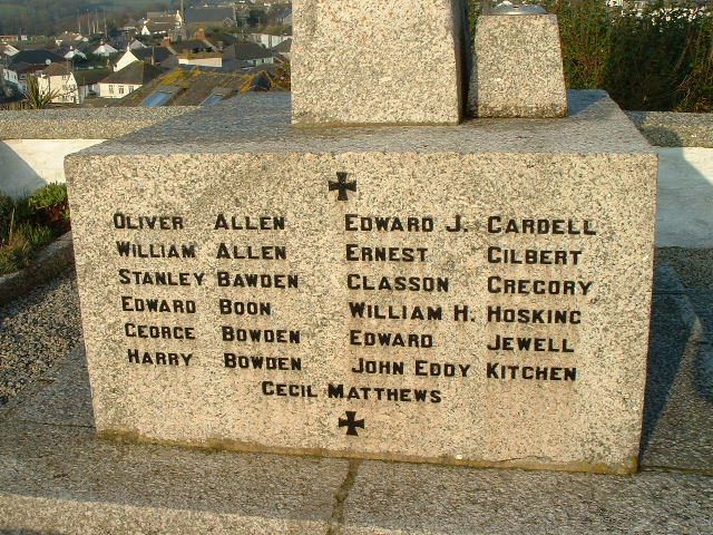 PORTHLEVEN WAR MEMORIAL