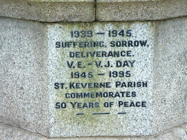 ST KEVERNE WALL MEMORIAL