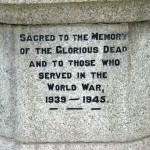 ST KEVERNE WALL MEMORIAL