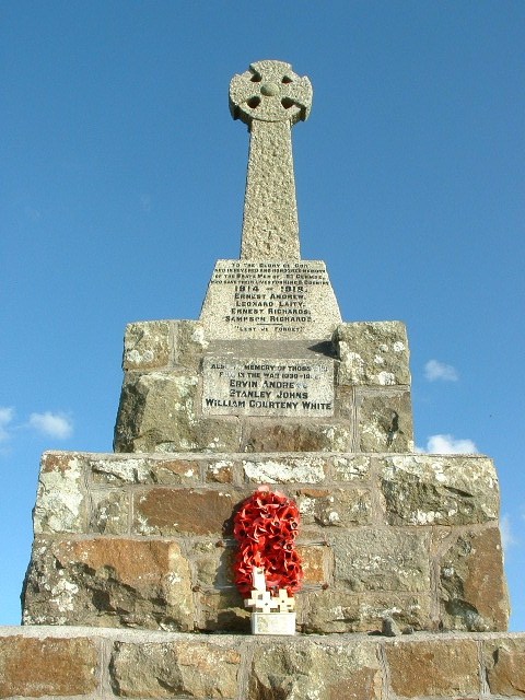TREGONNING HILL WAR MEMORIAL