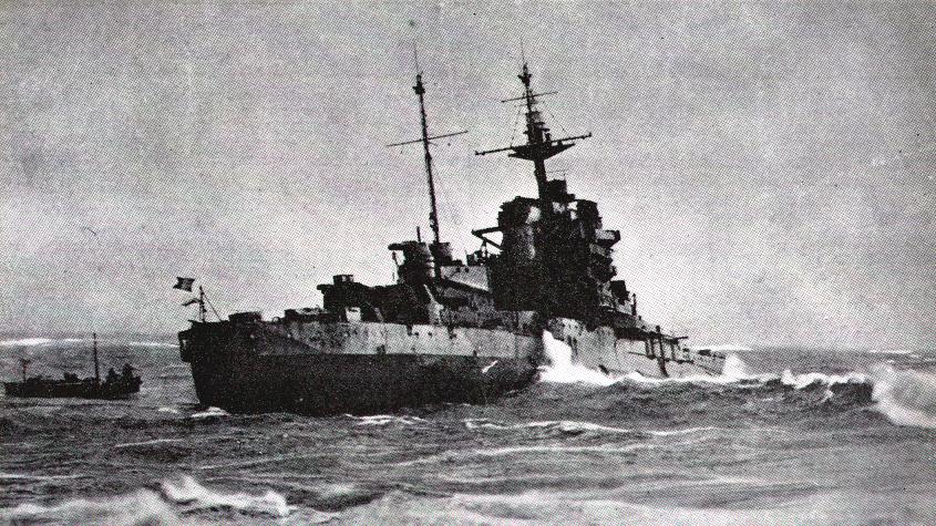 HMS WARSPITE.