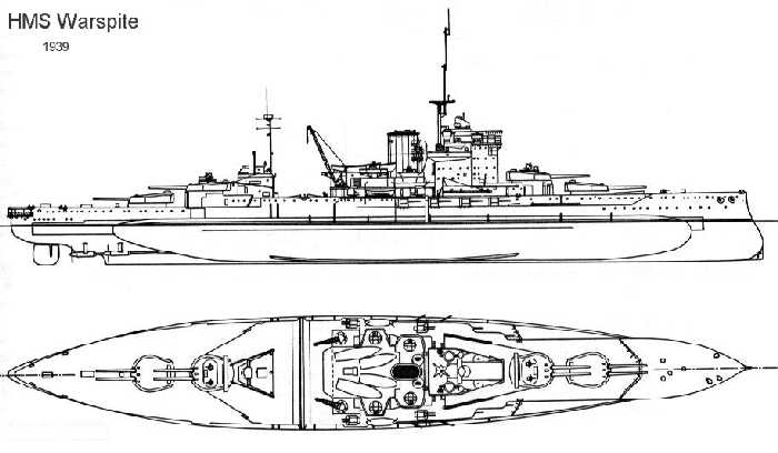 HMS WARSPITE