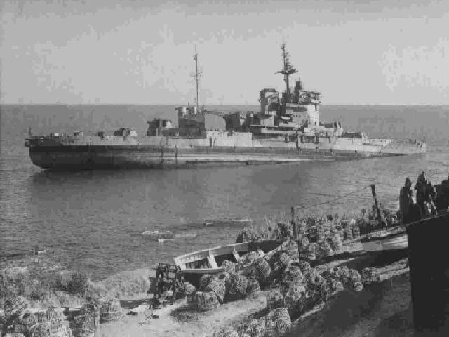 HMS Warspite.