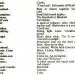 CORNISH DIALECT WORDS C