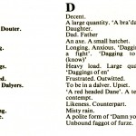CORNISH DIALECT WORDS D