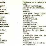 CORNISH DIALECT WORDS E