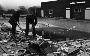 HELSTON SWIMMING POOL DEMOLISTION MARCH 1981